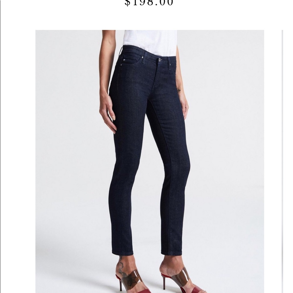 AG Jeans corduroy cigarette leg